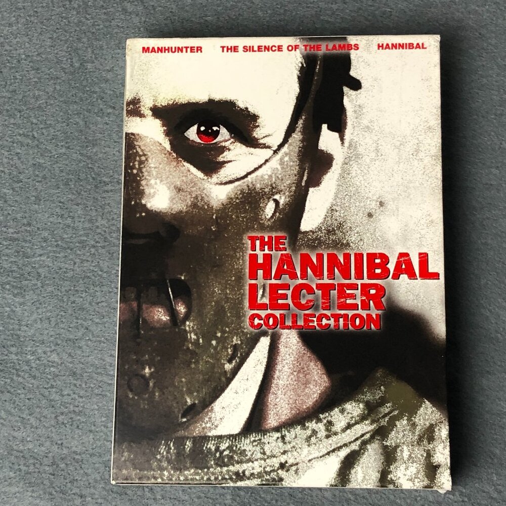The Hannibal Lecter Collection Box Set (DVD, 2007, 3-Disc Set) SIlence ot Lambs